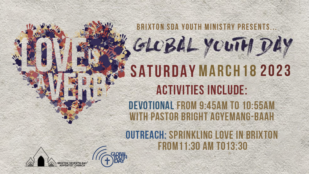 Global Youth Day - Love is a verb Image