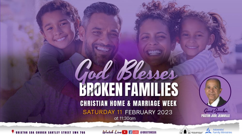 God Blesses Broken Families Image