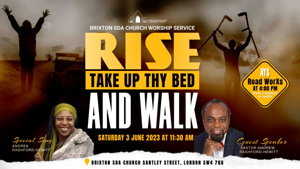 Rise, take up thy bed and walk Image