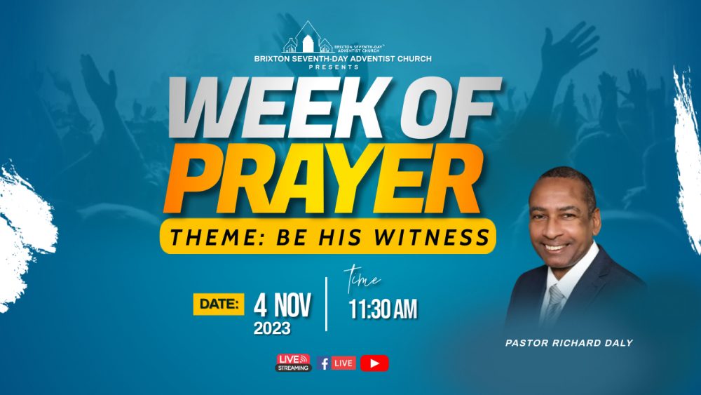 Week of Prayer II Be his Witness Image