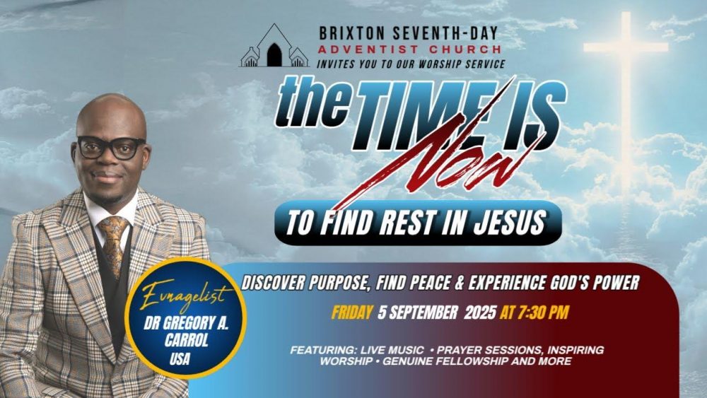 Thw Time IS Now To Find Rest In Jesus Image